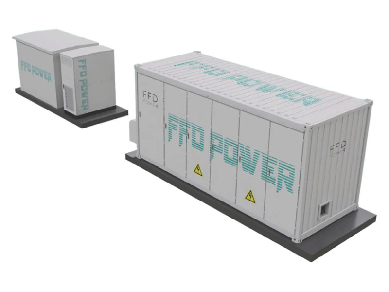 Sistemi di accumulo FFD Power: armadio e container